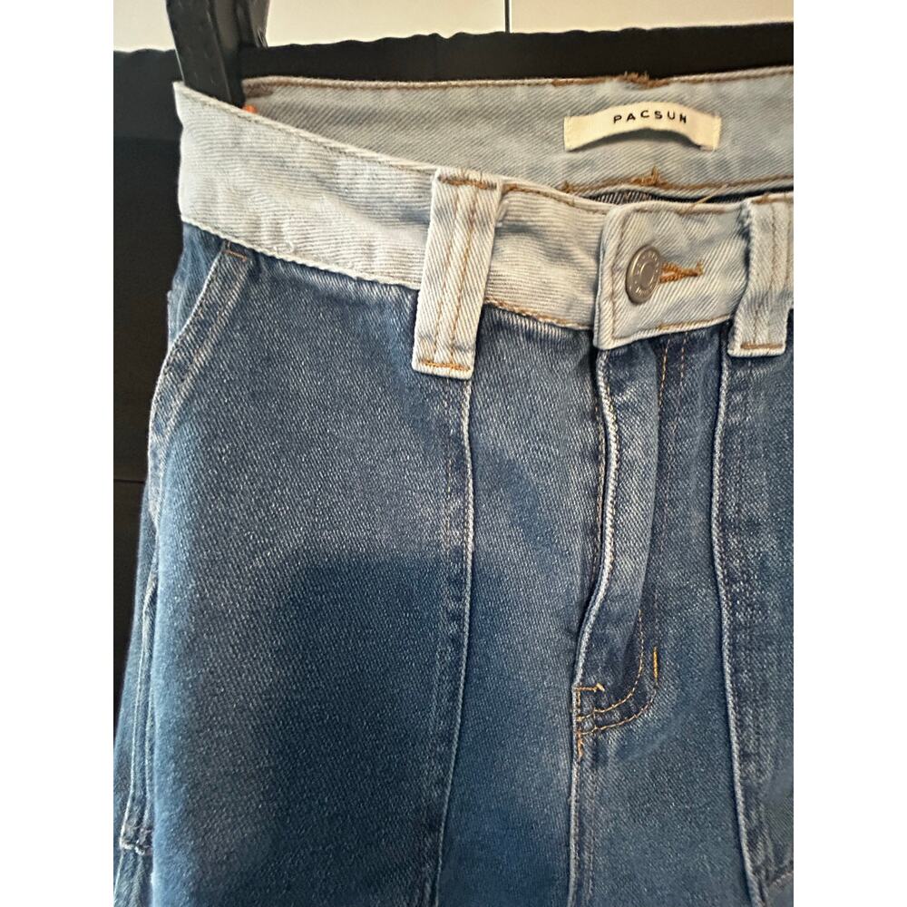PacSun 90’s BF Carpenter Jeans Size 25 Two Tone Baggy Y2K Utility